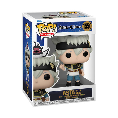 FIGURA POP ANIMATION: BLACK CLOVER - ASTA W/NERO