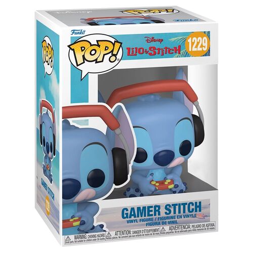 FUNKO POP DISNEY LILO & STITCH - GAMER STITCH 1229