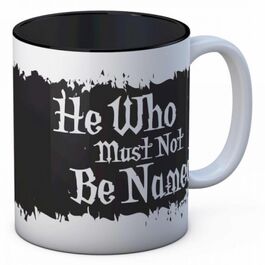 TAZA HE WHO MUST BE NAMED HARRY POTTER