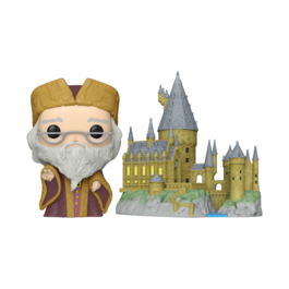 FIGURA POP HARRY POTTER TOWN: HP ANNIVERSARY - DUMBLEDORE WITH HOGWARTS