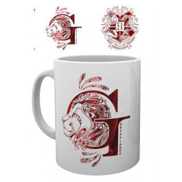 TAZA HARRY POTTER GRYFFINDOR MONOGRAM