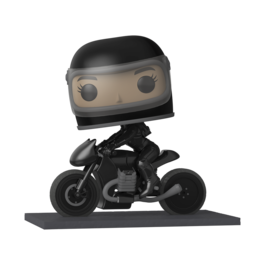 FIGURA POP RIDE DELUXE: BATMAN - SELINA ON MOTORCYCLE
