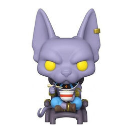 FIGURA POP DRAGON BALL SUPER BEERUS EATING NOODLES