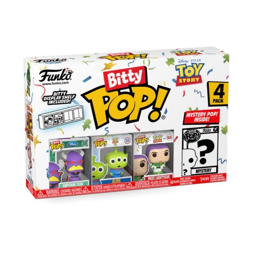 BITTY POP TOY STORY- ZURG 4PK