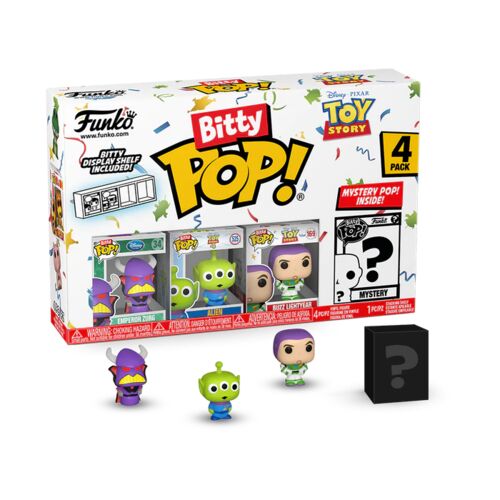 BITTY POP TOY STORY- ZURG 4PK
