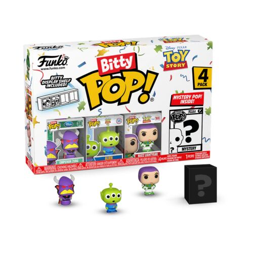 BITTY POP: TOY STORY- ZURG 4PK