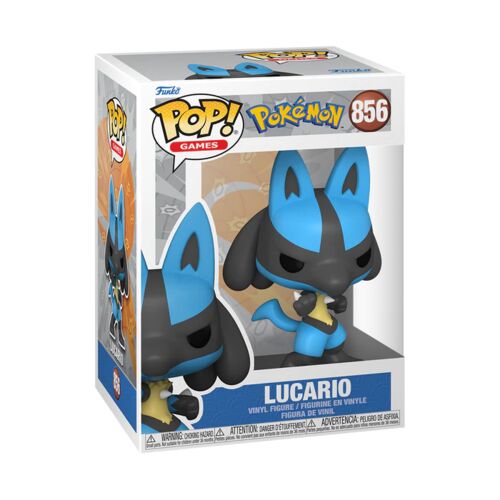 FIGURA POP GAMES: POKEMON - LUCARIO