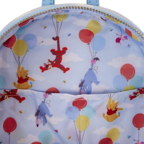 MINI MOCHILA LOUNGEFLY DISNEY WINNIE THE POOH BALLOONS