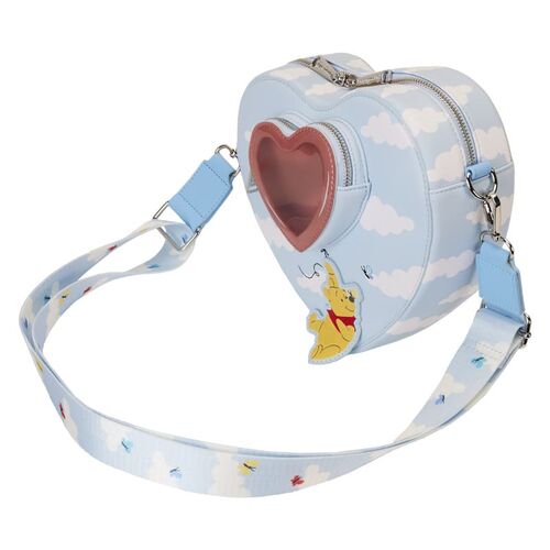 BOLSO CRUZADO LOUNGEFLY DISNEY WINNIE THE POOH BALLOONS HEART