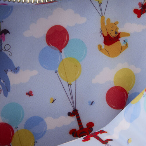 BOLSO CRUZADO LOUNGEFLY DISNEY WINNIE THE POOH BALLOONS HEART