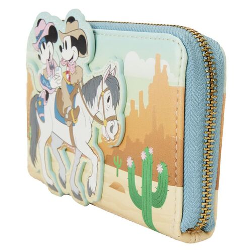 CARTERA LOUNGEFLY DISNEY WESTERN MICKEY AND MINNIE