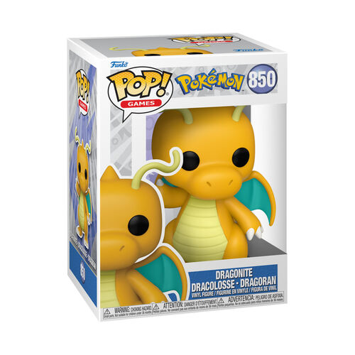 FIGURA POP GAMES: POKEMON DRAGONITE