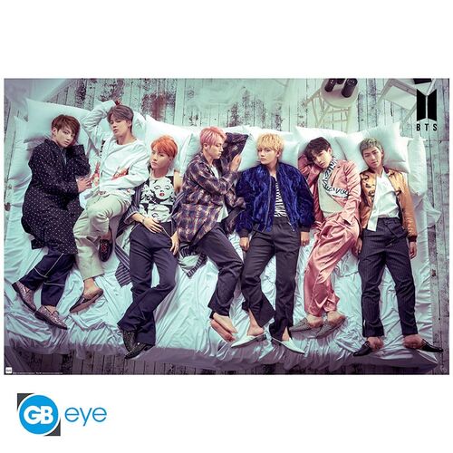POSTER MAXI BTS - GROUP BED 91,5X61