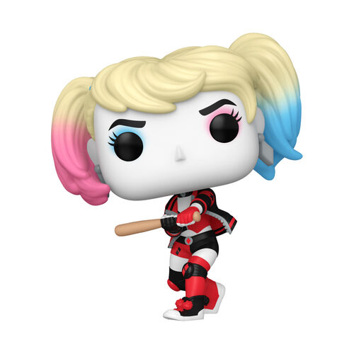 FIGURA POP HEROES DC HARLEY WITH BAT