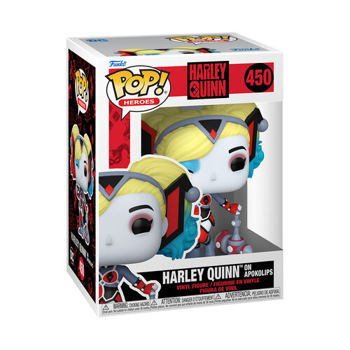 FIGURA POP HEROES DC HARLEY APOKOLIPS