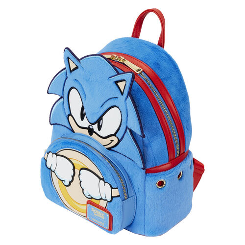 MINI MOCHILA LOUNGEFLY SEGA SONIC THE HEDGEHOG CLASSIC COSPLAY