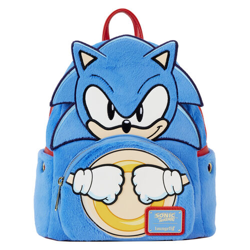 MINI MOCHILA LOUNGEFLY SEGA SONIC THE HEDGEHOG CLASSIC COSPLAY