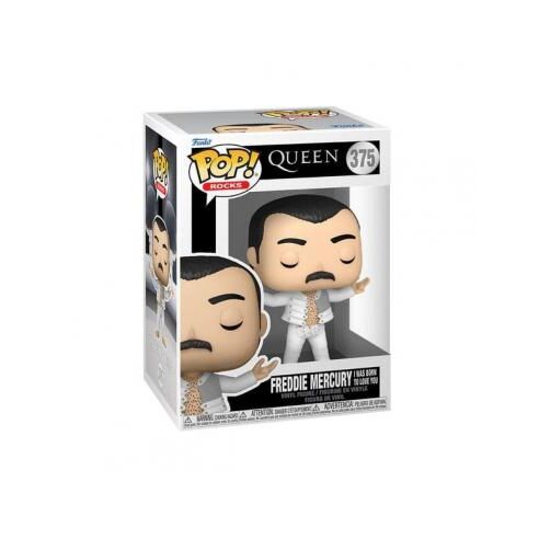 FIGURA POP ROCKS QUEEN - FREDDIE MERCURY I WAS BORN TO LOVE YOU