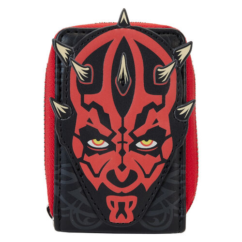 CARTERA ACORDEN LOUNGEFLY STAR WARS PHANTOM MENACE 25TH DARTH MAUL