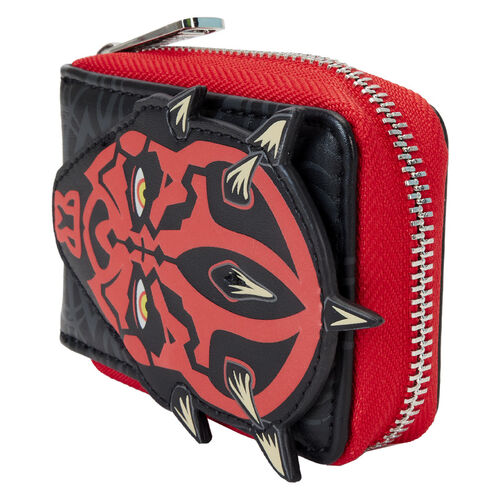 CARTERA ACORDEN LOUNGEFLY STAR WARS PHANTOM MENACE 25TH DARTH MAUL