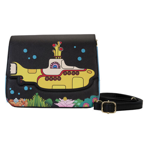 BOLSO CRUZADO LOUNGEFLY THE BEATLES YELLOW SUBMARINE FLAP POCKET