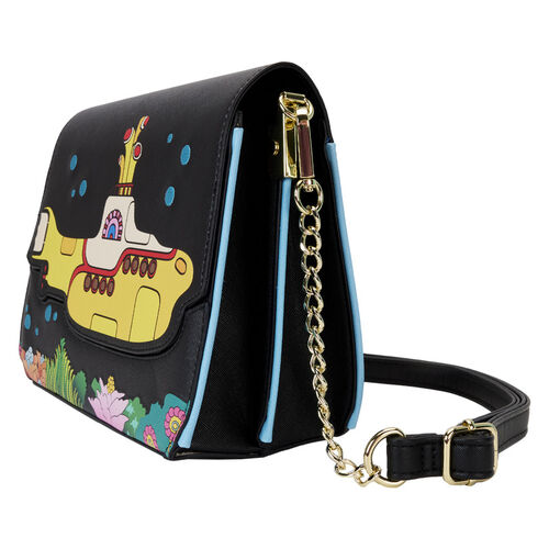 BOLSO CRUZADO LOUNGEFLY THE BEATLES YELLOW SUBMARINE FLAP POCKET