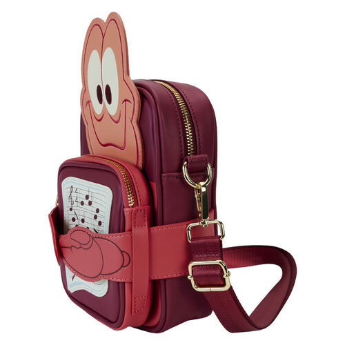 BOLSO CRUZADO LOUNGEFLY DISNEY TLM 35TH ANNIVERSARY SEBASTIAN