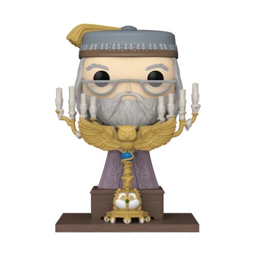 FIGURA POP DELUXE HARRY POTTER AND THE PRISONER OF AZKABAN - DUMBLEDORE W/PODIUM