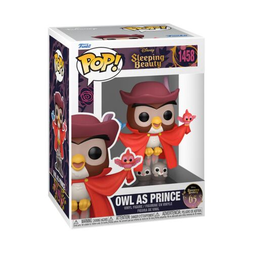 FIGURA POP DISNEY: SLEEPING BEAUTY 65TH - OWL AS PRINCE