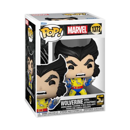 FIGURA POP MARVEL: WOLVERINE 50TH ULTIMATE WOLVERINE W/ ADAMANTIUM