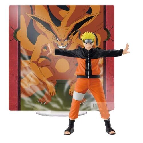 FIGURA NARUTO UZUMAKI NARUTO SHIPPUDEN  PANEL SPECTACLE 13CM