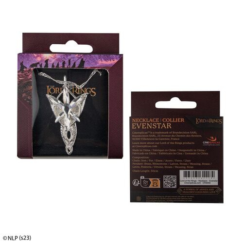 COLLAR CON COLGANTE EL SEÑOR DE LOS ANILLOS EVENSTAR