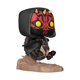 FIGURA POP RIDES DLX STAR WARS SW THE PHANTOM MENACE - DARTH MAUL ON BLOODFI