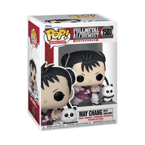 FIGURA POP&BUDDY: FULLMETAL ALCHEMIST - MAY CHANG W/PANDA