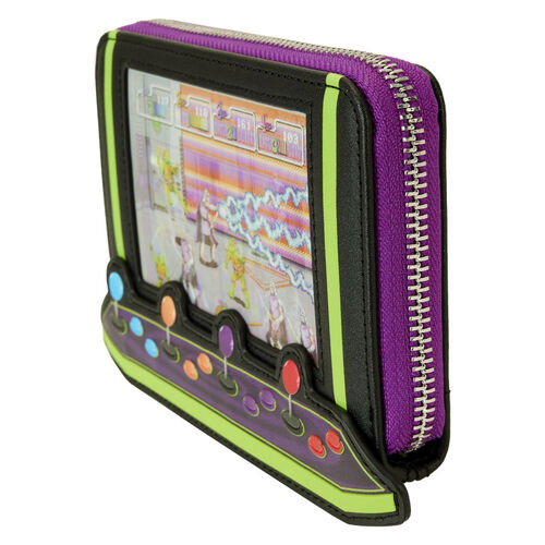 CARTERA LOUNGEFLY TMNT 40TH ANNIVERSARY VINTAGE ARCADE