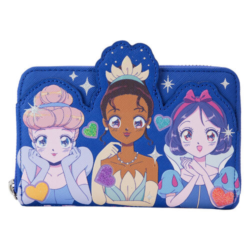 CARTERA LOUNGEFLY DISNEY PRINCESS MANGA STYLE