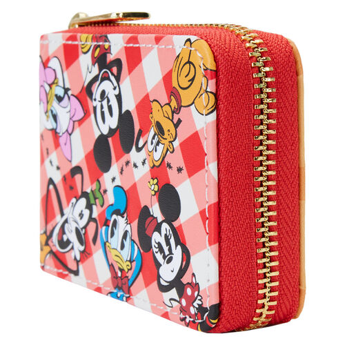 CARTERA ACORDEN LOUNGEFLY DISNEY MICKEY AND FRIENDS PICNIC