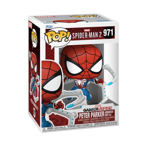 FIGURA POP GAMES: SPIDER-MAN 2- PETER PARKER ADVANCED SUIT 2.0