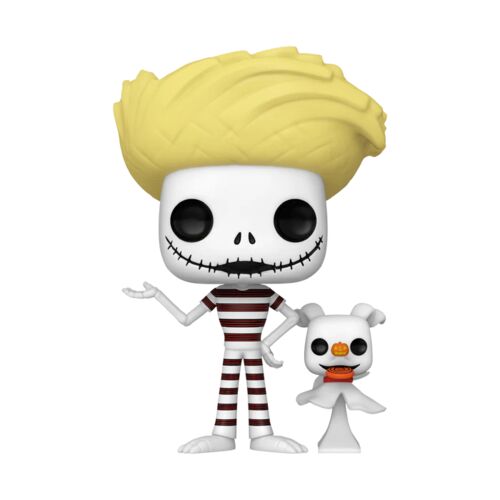 FIGURA POP&BUDDY: NIGHTMARE BEFORE CHISTMAS - JACK W/ZERO BEACH