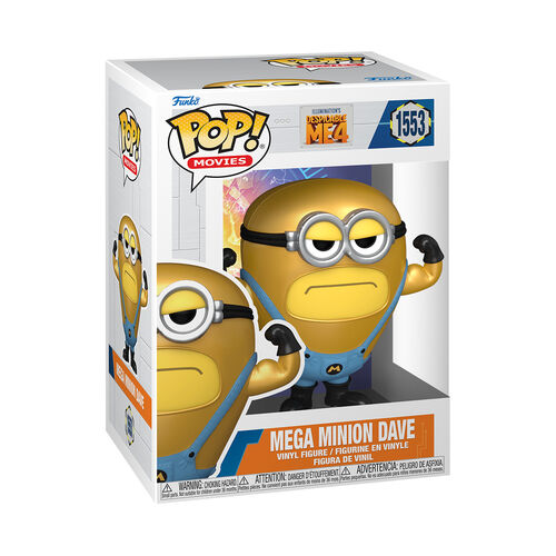 FIGURA POP MOVIES: DESPICABLE ME 4 - MEGA MINION DAVE