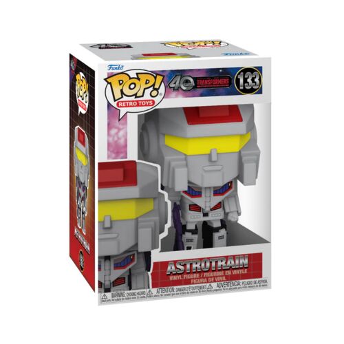 FIGURA POP RETRO TOYS: TRANSFORMERS GEN 1 - ASTROTRAIN