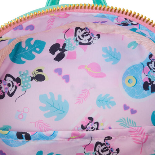 MINI MOCHILA LOUNGEFLY MINNIE MOUSE VACATION STYLE