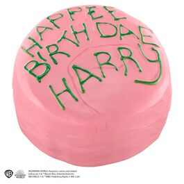 FIGURA ANTIESTRS SQUISHY PUFFLUMS HARRY POTTER BIRTHDAY CAKE 14 CM