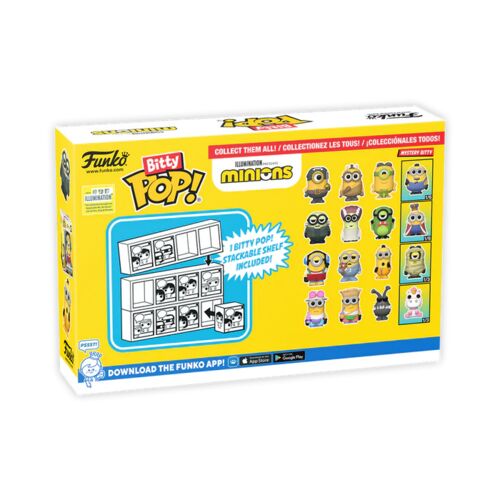 BITTY POP MINIONS 4-PACK SERIES 4