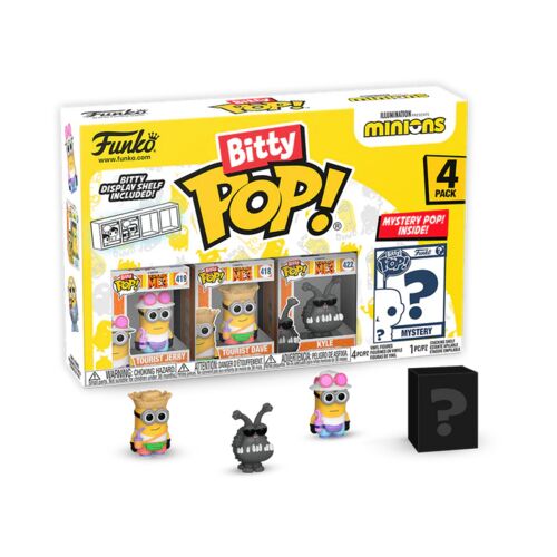 BITTY POP MINIONS 4-PACK SERIES 4
