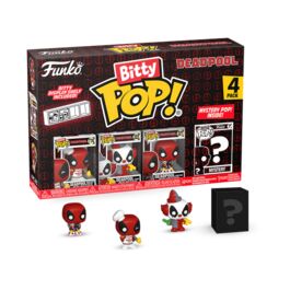 FUNKO BITTY POP DEADPOOL SERIES 1 PACK 4