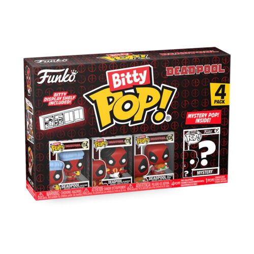 BITTY POP DEADPOOL 4 - PACK SERIES 2