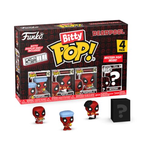 BITTY POP DEADPOOL 4 - PACK SERIES 2