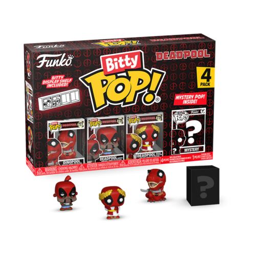 BITTY POP DEADPOOL 4 - PACK SERIES 3
