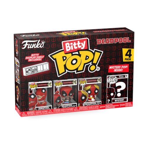 BITTY POP DEADPOOL 4 - PACK SERIES 3